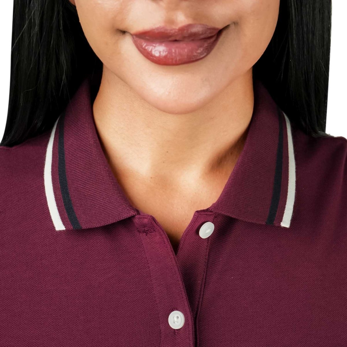 Women's Union Jack Polo Shirt - Cotton Lycra, Slim Fit S - Shop Giordano