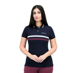 Women's Union Jack Polo Shirt - Cotton Lycra, Slim Fit S - Shop Giordano