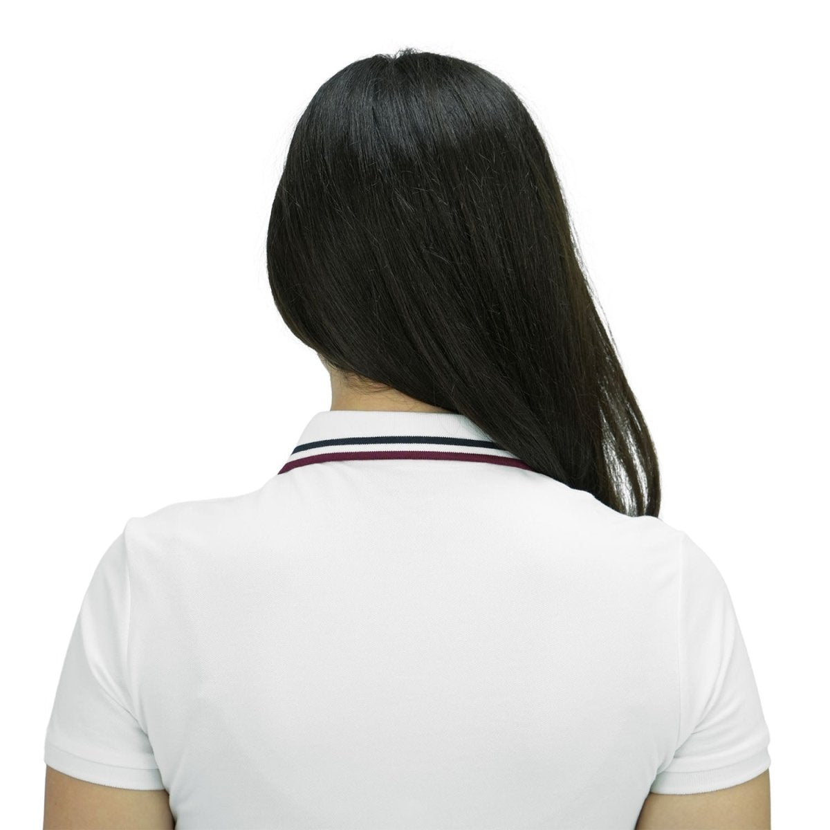 Women's Union Jack Polo Shirt - Cotton Lycra, Slim Fit - Giordano