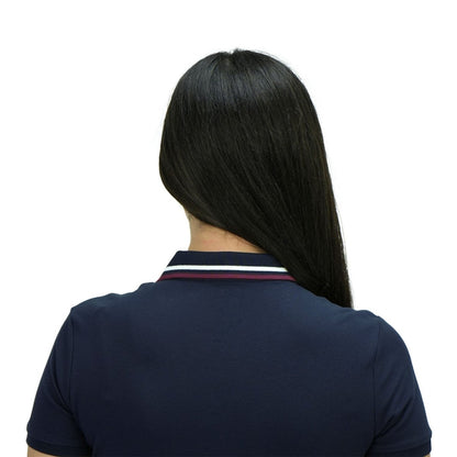 Women's Union Jack Polo Shirt - Cotton Lycra, Slim Fit - Giordano