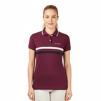 Women's Union Jack Polo Shirt - Cotton Lycra, Slim Fit S - Shop Giordano