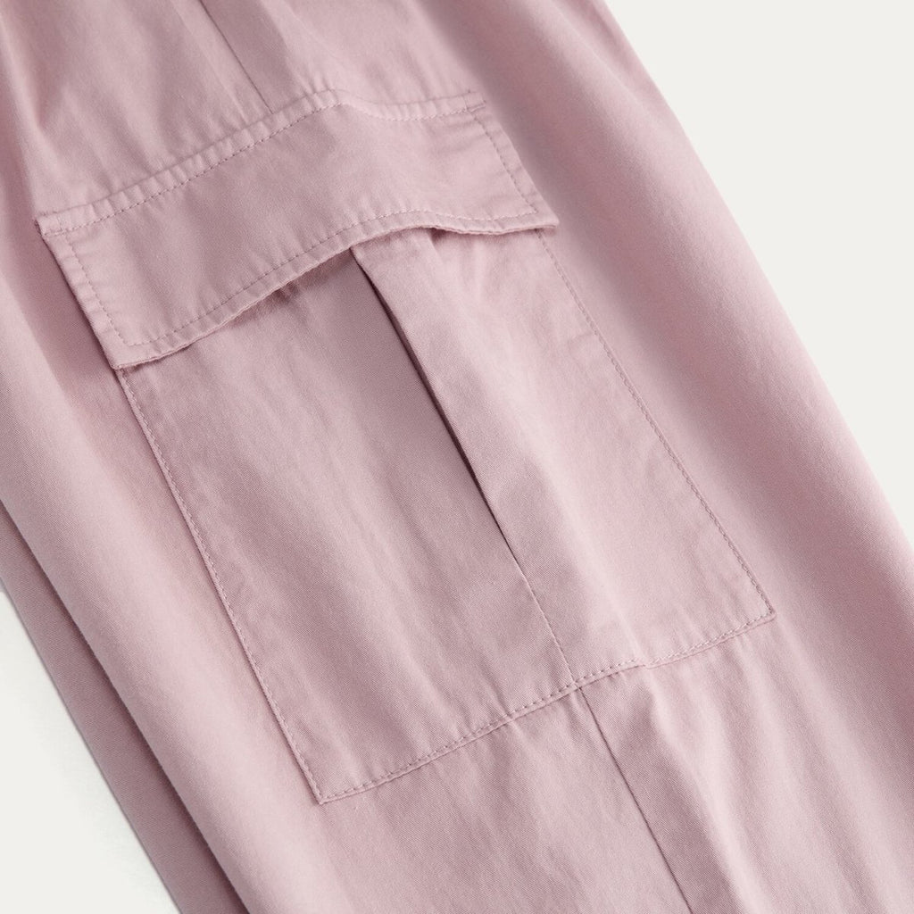 Women's Wide - Leg Cotton Twill Pants S - Shop Giordano