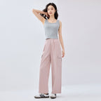 Women's Wide - Leg Cotton Twill Pants S - Shop Giordano
