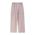 Women's Wide - Leg Cotton Twill Pants S - Shop Giordano