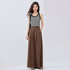 Women's Wide - Leg Twill Pants S - Shop Giordano