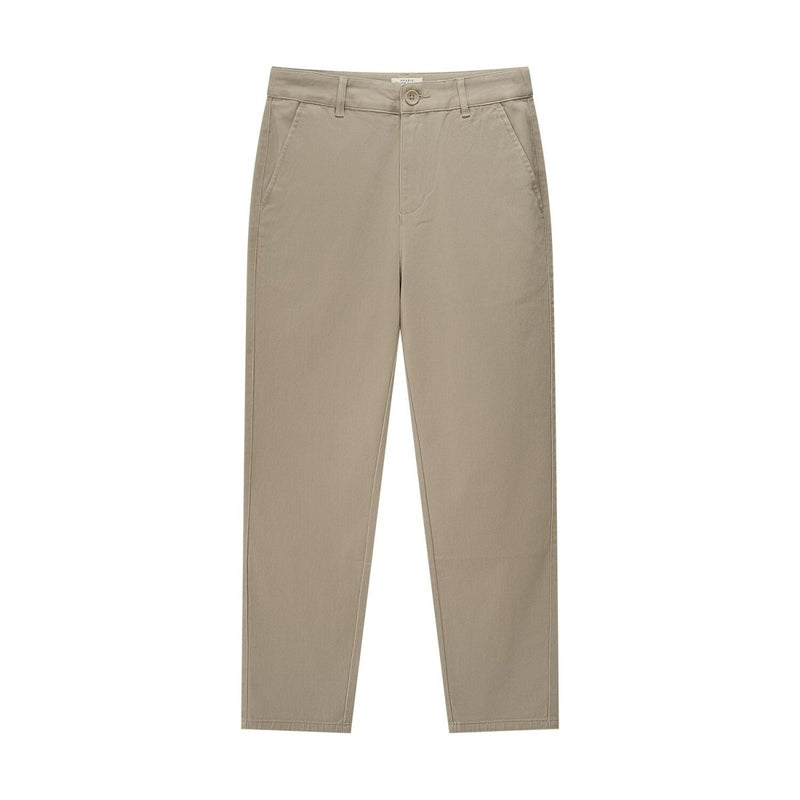 Women's Woven Pants: Regular Tapered Fit, High Waist 26 - Shop Giordano